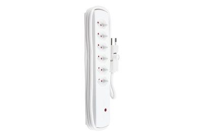 Max Hauri, Max Hauri 166766 Steckdosenleiste Weiß CH-Stecker 1 St.