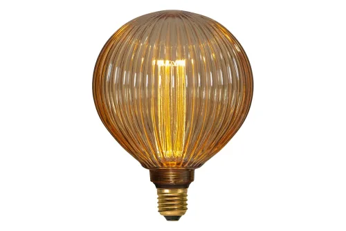 Leuchtm. Class. Amber E27 G125 1w LED