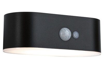 Paulmann, Paulmann 94571 Ayda Solar-Wandlampe EEK: A (A - G) 5.5 W Warmweiß Schwarz