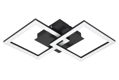 Eglo Paranday-Z Deckenleuchte (ZigBee) Schwarz-Weiss | 31 × 52.5 cm