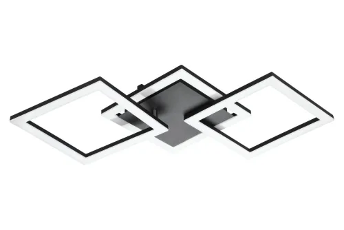 Eglo Paranday-Z Deckenleuchte (ZigBee) Schwarz-Weiss | 31 × 65 × 6 cm