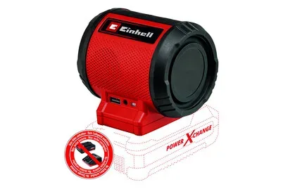 Einhell, Einhell - Power X-Change Akku-Lautsprecher TC-SR 18 Li BT - Solo, Rot Bunt