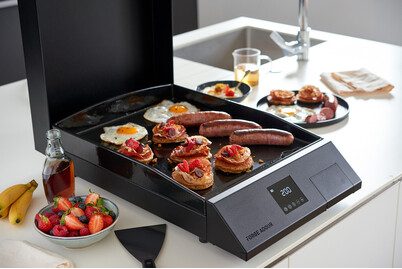 FORGE ADOUR, Forge Adour Plancha Cooking 404456 Elektrogrill – Plancha Grill – schwarz
