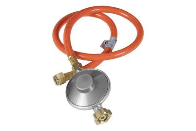 Outdoorchef, OUTDOORCHEF Schlauch und Regler Grillzubehör – Holzkohle/Briketts/Grill Anzünder – orange