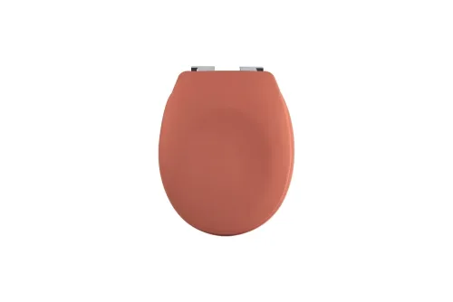 Spirella WC-Sitz Thermo Hard Neela Matt Terracotta | 37.2 × 13-17 cm