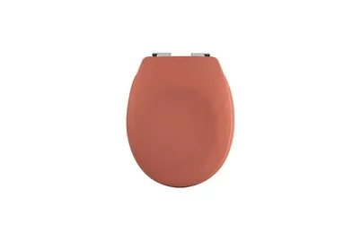 Spirella WC-Sitz Thermo Hard Neela Matt Terracotta | 37.2 × 13-17 cm