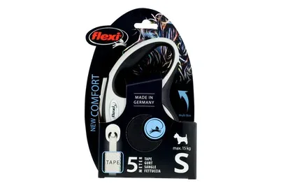 Flexi New Comfort S Gurt 5m schwarz