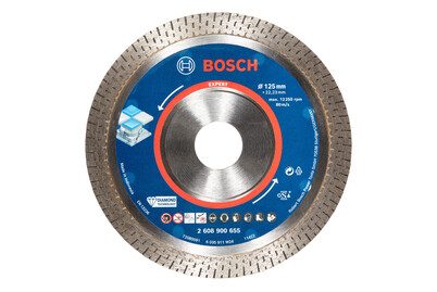 Bosch Accessories, Bosch Accessories 2608900655 EXPERT HardCeramic Diamanttrennscheibe Durchmesser 125 mm Bohrungs-Ø 22.23 mm Stein, Beton,