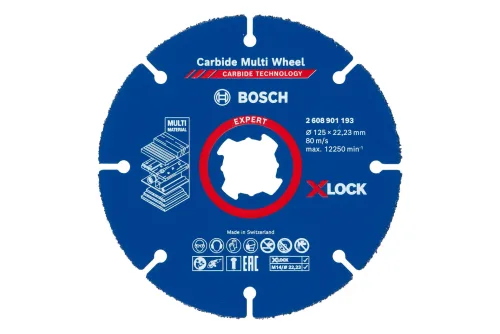 Bosch Trennscheibe Carbide Multi Wheel Expert X-Lock | Ø 125mm