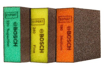 Bosch Accessories, Bosch Accessories EXPERT S471 2608901175 Schleifblock (L x B x H) 97 x 69 x 26 mm 3 St.