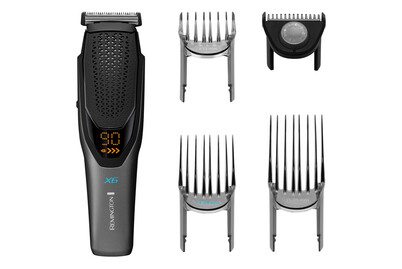 Remington, Remington Haarschneider "Power-X Series HC6000" 4 Aufsätze Längeneinstellrad und Micro Fade Haar-und Bartkamm, kpl. Abwaschbar