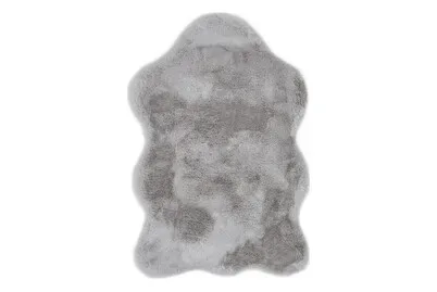 Kunstfell Coste 55 x 80 cm grau