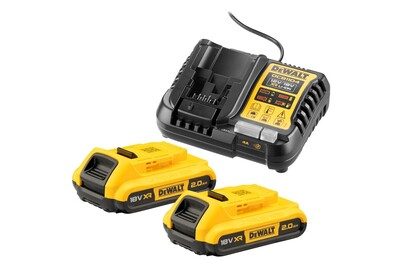 DeWALT, DEWALT DCB1104D2-QW DCB1104D2 Werkzeug-Akku 18 V 2 Ah Li-Ion