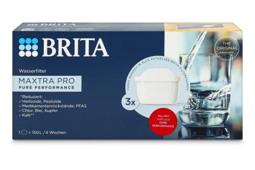 BRITA, BRITA - Wasserfilter-Kartuschen-Set, 10cm, Weiss