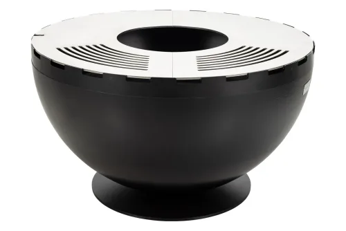 Nouvel Firebowl 80, Schwarz | ⌀ 80 cm, Grill- und Feuerstelle