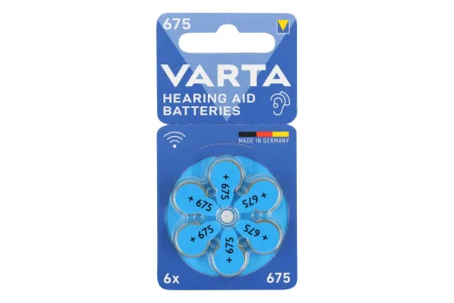 VARTA, Varta Hörgerätebatterien 675 6 Stück