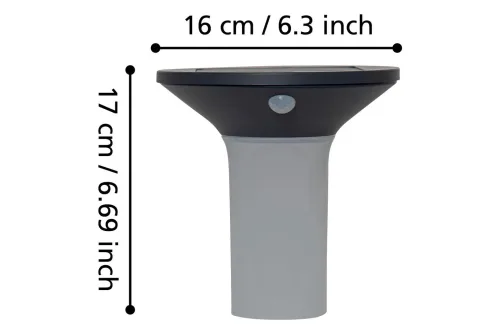Eglo Wandleuchte mit Sensor Corbezzola