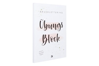 I am Creative, I AM CREATIVE Brushlettering 215601 &Uuml;bungsblock A5