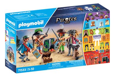 PLAYMOBIL, Playmobil 71533 Piraten My Figures