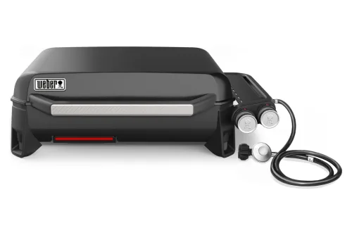 WEBER, Weber Slate GP 56 Gasgrill Plancha – Plancha Grill – schwarz