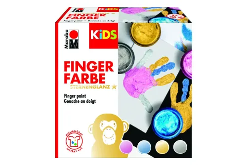 Marabu Kids Fingerfarben 4er Set