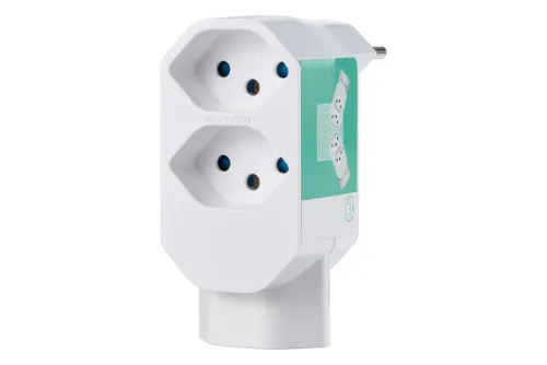 Mehrfachadapter Manta 2+1xT13 drehbar