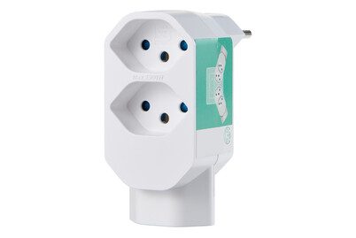 Mehrfachadapter Manta 2+1xT13 drehbar