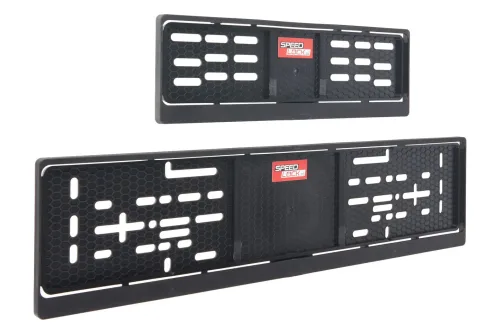 SPEEDLOCK Nummernrahmen-Set, Kunststoff, 30 × 8cm/50 × 11cm