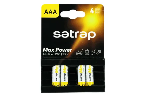 satrap, satrap Batterien Aaa/Lr03 4 Stück