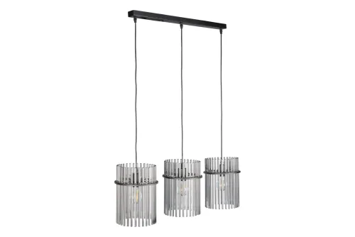 CONFORAMA, Hängelampe GORLEY 80x140cm 60W schwarz