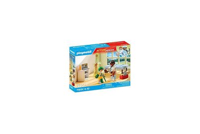 PLAYMOBIL, 71619 Action Heroes Kinderarzt mit Teddybär , Konstruktionsspielzeug