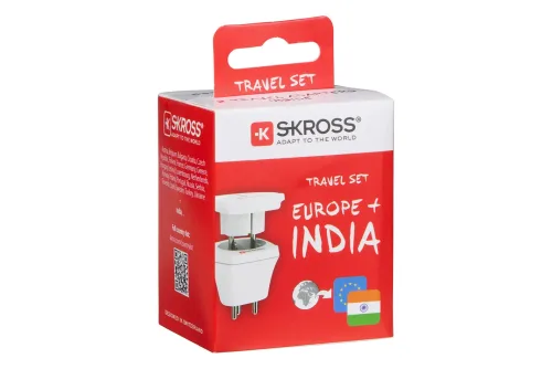 SKROSS, Skross 1.500215-E Reiseadapter CO W to IND