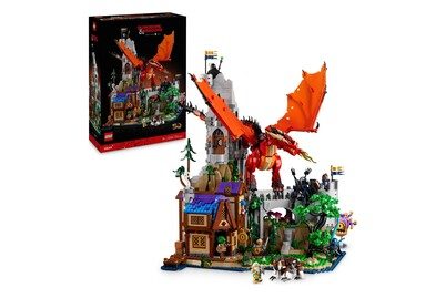 LEGO®, LEGO® - 21348 Dungeons & Dragons: Die Sage vom Roten Drachen, Multicolor