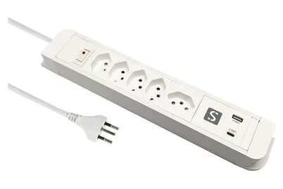 Schöneberger Steckdosenleiste | 5 x Typ 13 | 2.3 kw
