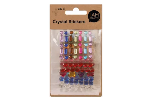 I am Creative, I AM CREATIVE Crystalstickers 6000.25 assortiert 337 St&uuml;ck