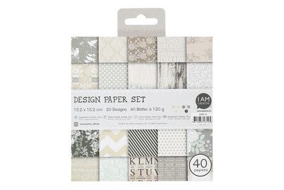 I am Creative, I AM CREATIVE Design Papier Set 4088.1 Hochzeit 15.2x15.2cm, 40 Stk.