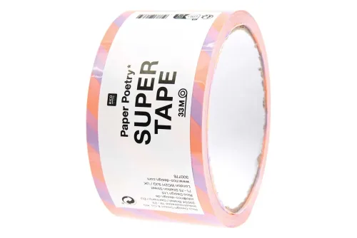 Rico Paketklebeband Flieder / Neonorange