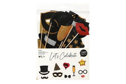 I am Creative, I AM CREATIVE Glitter selfie sticks 6010.23 10-teilig