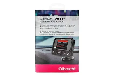 Albrecht, Albrecht DR56+ DAB+ Empfänger Saugnapfhalterung, Bluetooth Musikstreaming