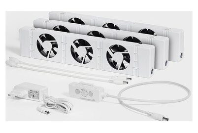 SpeedComfort, SpeedComfort Heizkörperventilator Trio-Set, weiß