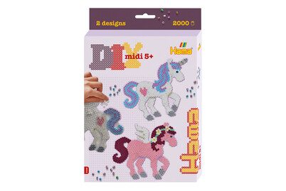 Hama, HAMA B&uuml;gelperlen Set Midi G1013448-0 Traumpferde