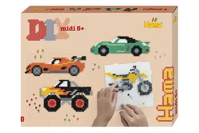 Hama Midi Geschenkpackung - Fahrzeuge