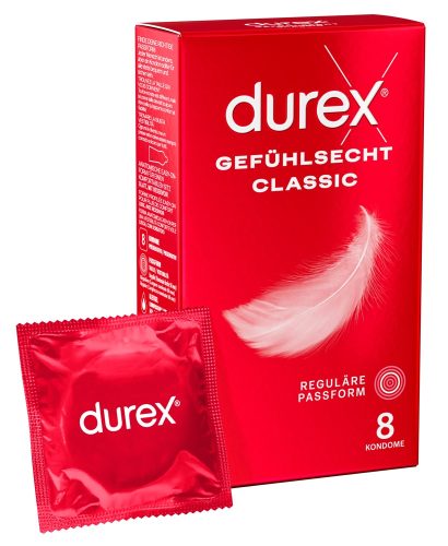 Durex, Durex Gefühlsecht Classic Kondome (8 Stk)