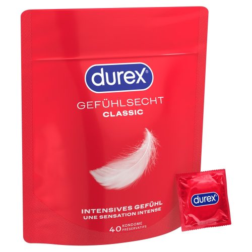 Durex, Durex Gefühlsecht Classic Kondome (40 Stk)