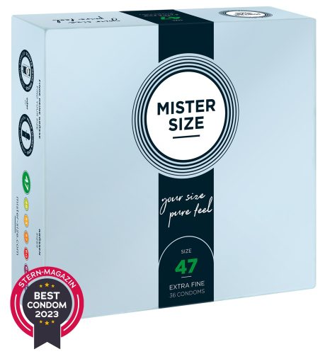 Mister Size, MISTER SIZE 47 Kondome (36 Stk)