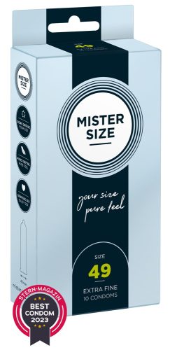 Mister Size, MISTER SIZE 49 Kondome (10 Stk)
