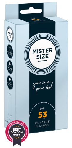 Mister Size, MISTER SIZE 53 Kondome (10 Stk)