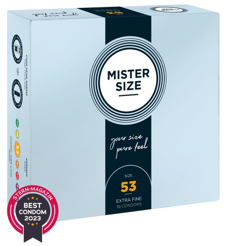 Mister Size, MISTER SIZE 53 Kondome (36 Stk)