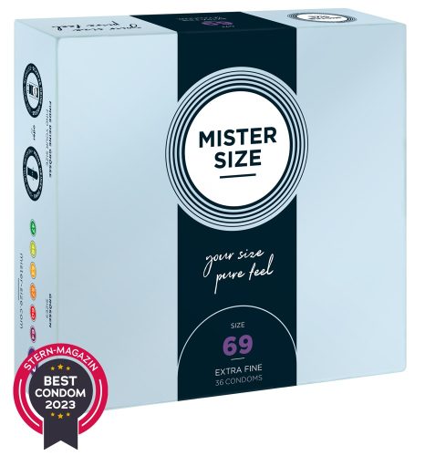 Mister Size, Mister Size -  69, 36STK, Transparent
