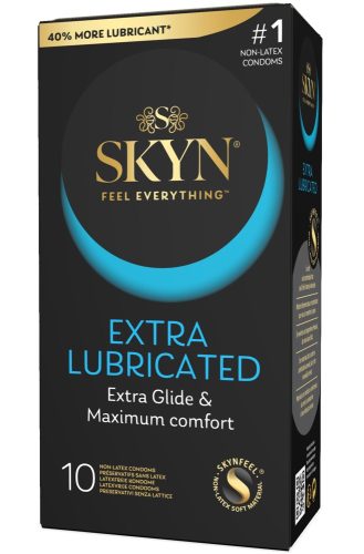 SKYN, Skyn - Latexfreie Extra Feuchte Kondome - Transparent - Sensopren - 10 Stück